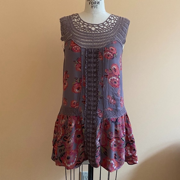 Free People Floral Printed Tunic - Picture 1 of 7